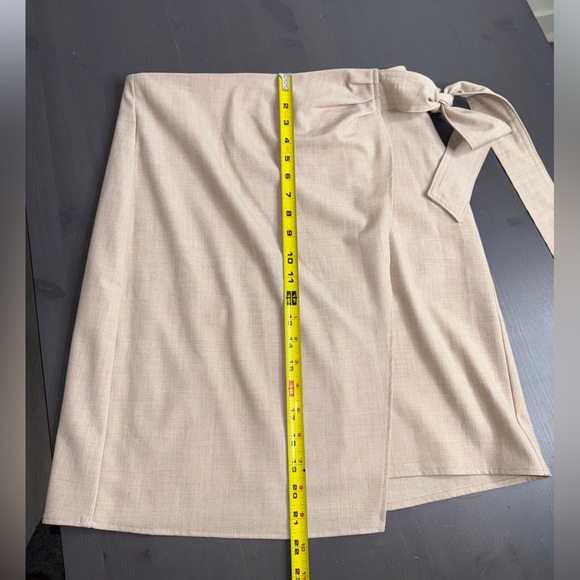 Samsoe Samsoe Milani Khaki Wrap Skirt NWT - Picture 13 of 13